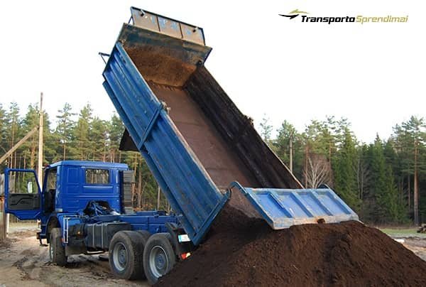 Išvežame perteklinį gruntą iš statybos ar žemės sklypų Vilniuje