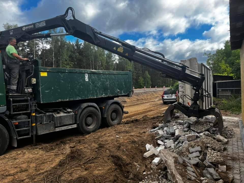 Išvežame sugedusį ar panaudotą betoną Vilniuje