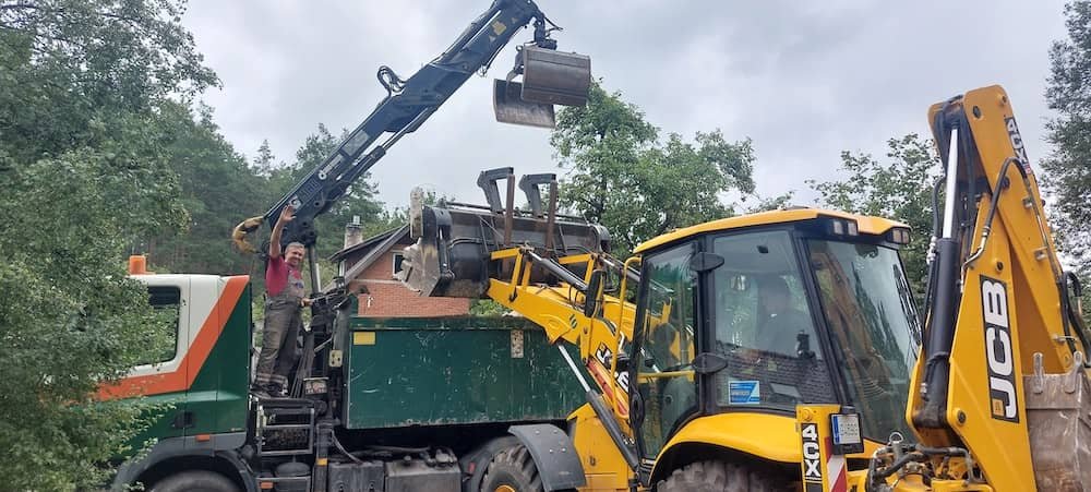 Savivartis birių medžiagų transportavimui Vilniuje