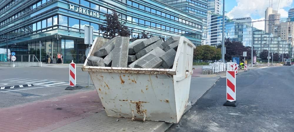 Konteineriai statybų darbams Vilniuje