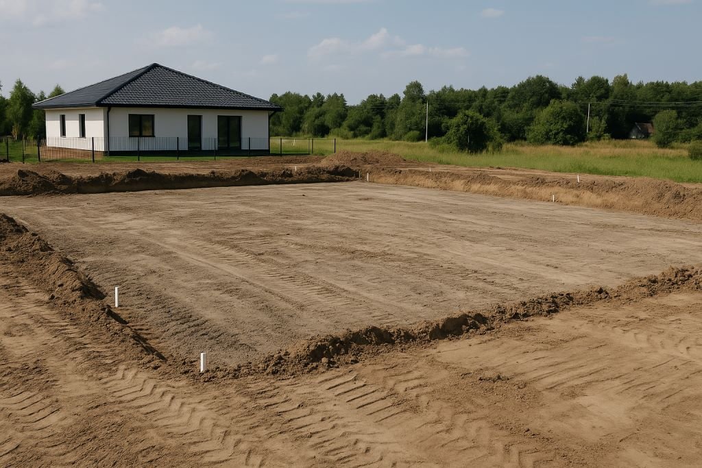 Sklypo paruošimas pamatams Vilniuje